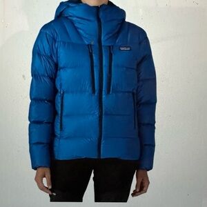 Patagonia Fitz Roy down hoody.